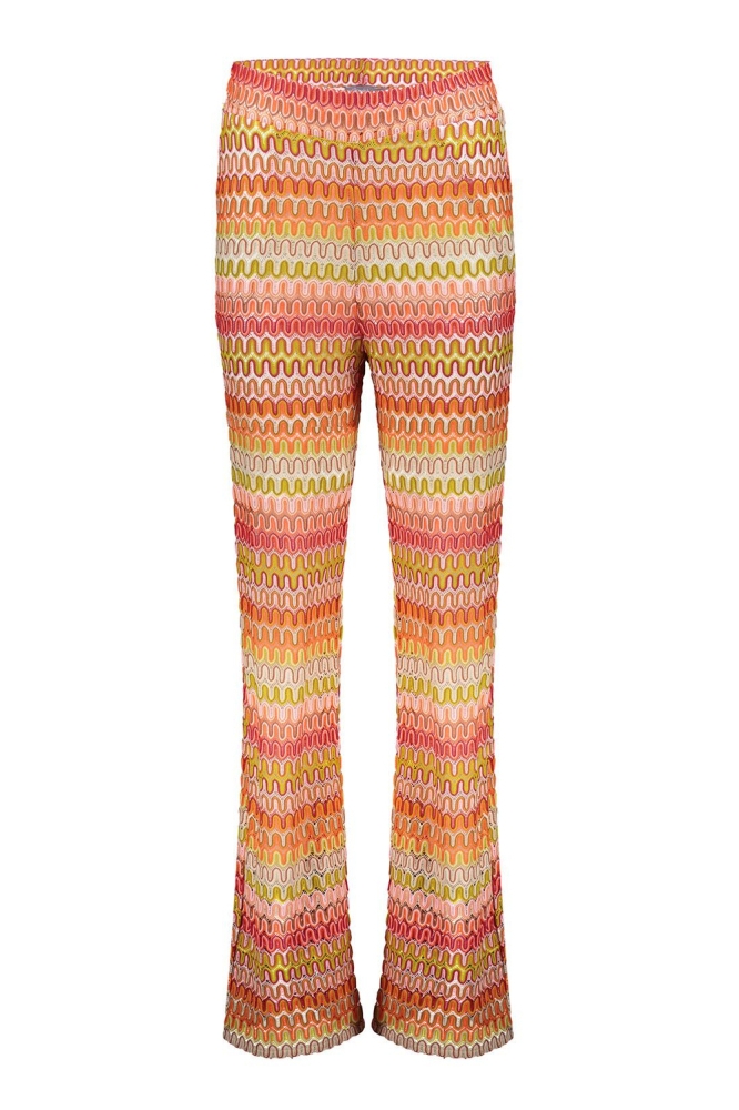 PANTS ZIGZAG 41363 60 000705 - stone/pink/orange